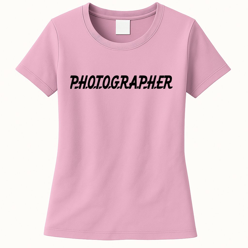 Photographer Womens T-Shirt