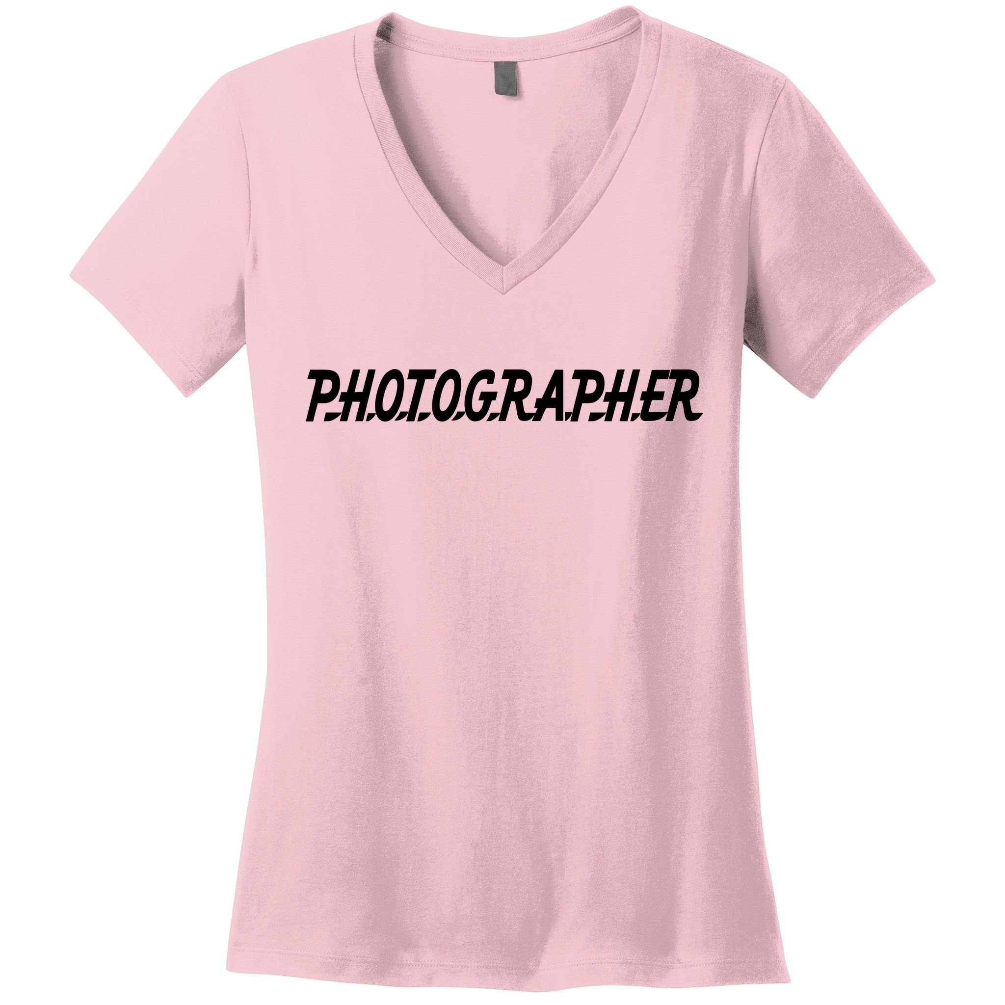 Photographer Women's V-Neck T-Shirt