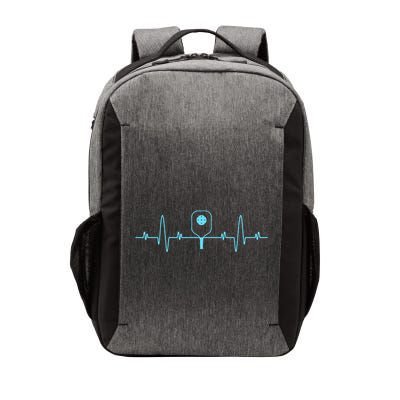 Pickleball Player Heartbeat Pickleball Paddle Gifts Vector Backpack