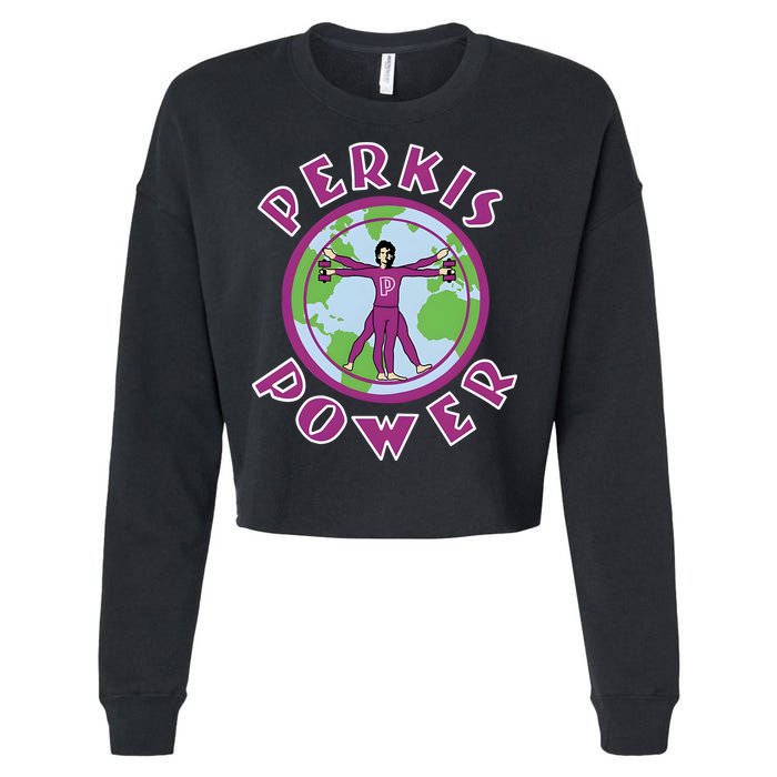 Perkis Power Heavyweights Camp Hope Cropped Pullover Crew