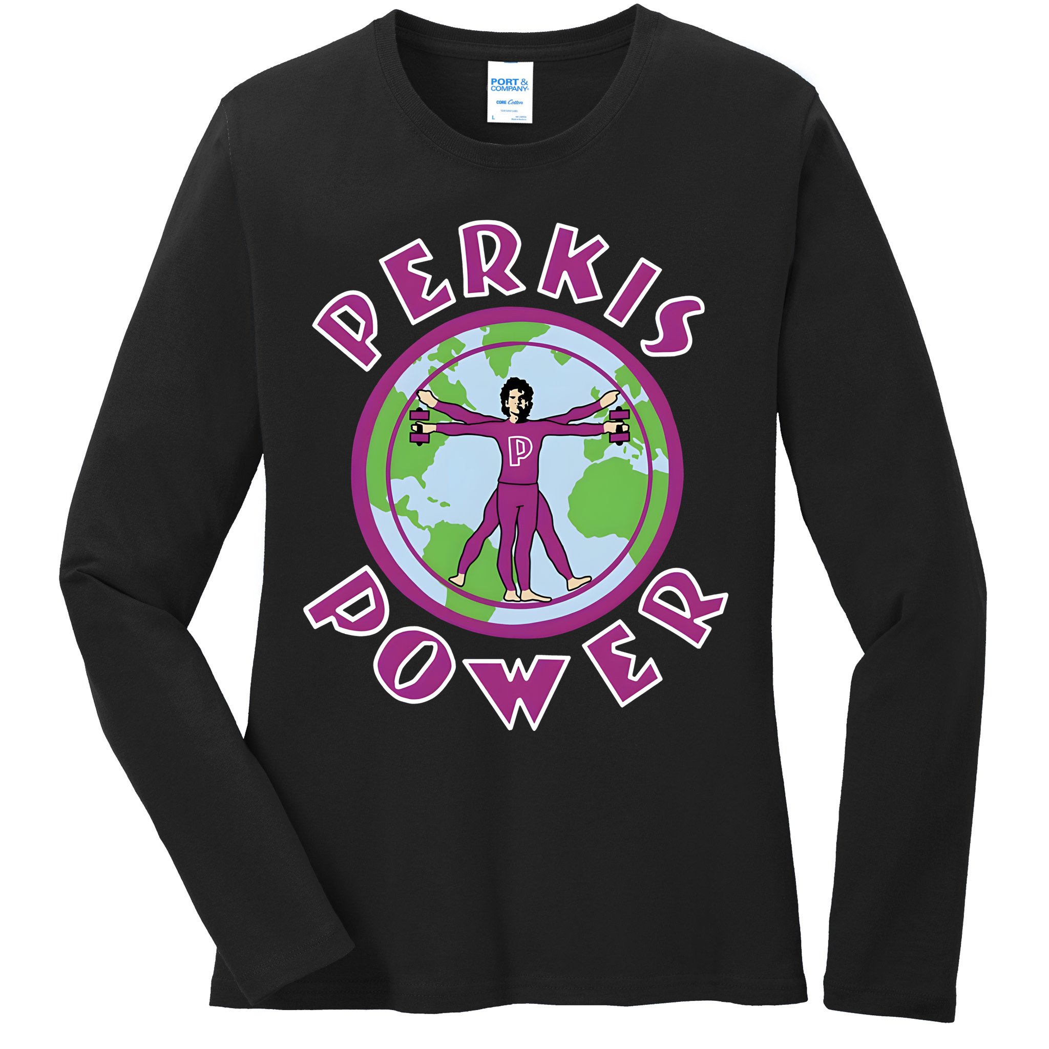 Perkis Power Heavyweights Camp Hope Ladies Long Sleeve Shirt