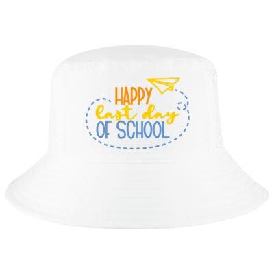 Paper Plane Happy Last Day Of School Cool Comfort Performance Bucket Hat