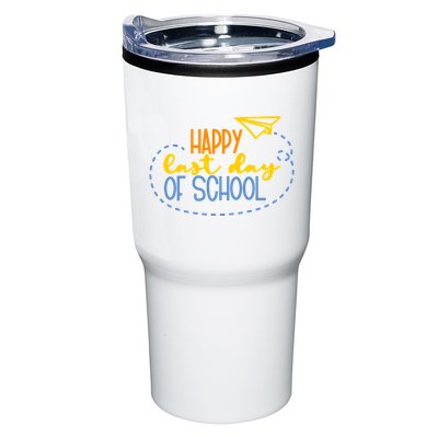 Paper Plane Happy Last Day Of School Tumbler