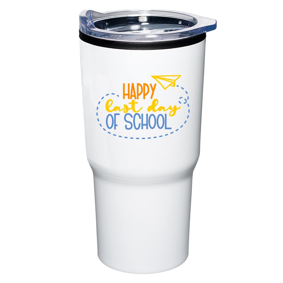 Paper Plane Happy Last Day Of School Tumbler