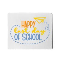 Paper Plane Happy Last Day Of School Mousepad