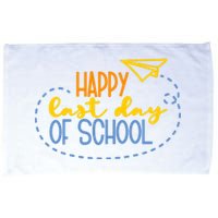 Paper Plane Happy Last Day Of School Microfiber Hand Towel