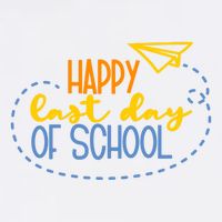 Paper Plane Happy Last Day Of School Kids T-Shirt