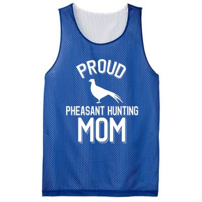 Proud Pheasant Hunting Mom Meaningful Gift Mesh Reversible Basketball Jersey Tank