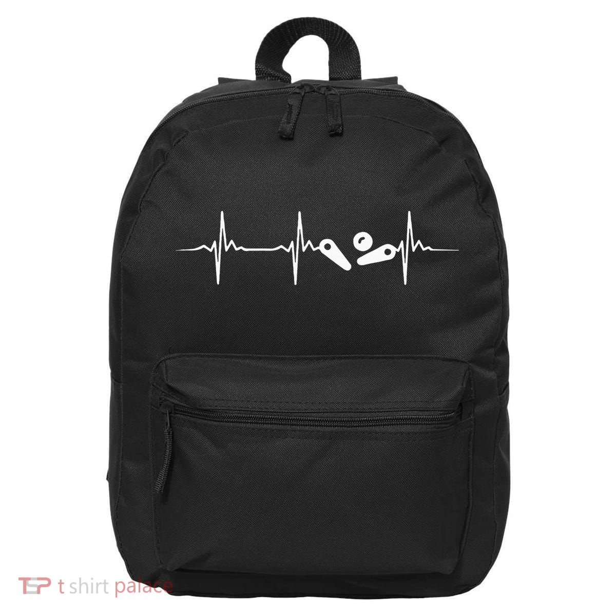 Pinball Player Heartbeat Retro Gamer Pinball 16 in Basic Backpack