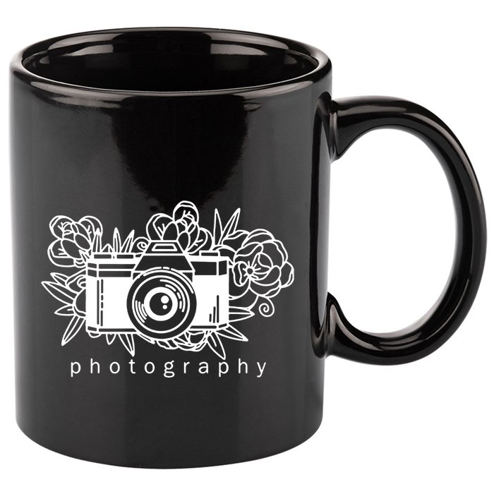 Photography 11oz C Handle Ceramic Mug