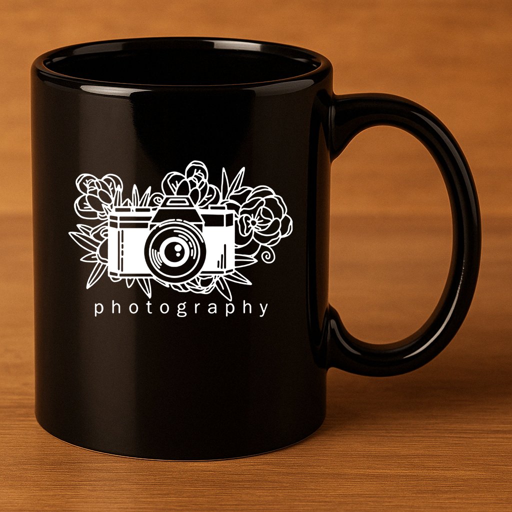 Photography 11oz C Handle Ceramic Mug