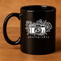 Photography 11oz C Handle Ceramic Mug
