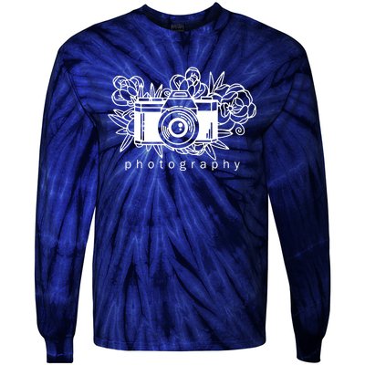 Photography Tie-Dye Long Sleeve Shirt