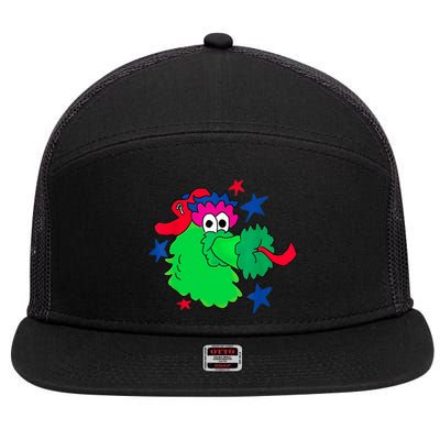 Phanatic 7 Panel Mesh Trucker Snapback Hat