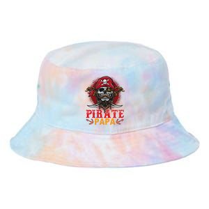 Pirate Papa Halloween Skull Pirate Costume Family Tie Dye Newport Bucket Hat