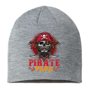 Pirate Papa Halloween Skull Pirate Costume Family Sustainable Beanie