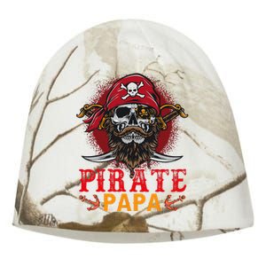 Pirate Papa Halloween Skull Pirate Costume Family Kati - Camo Knit Beanie