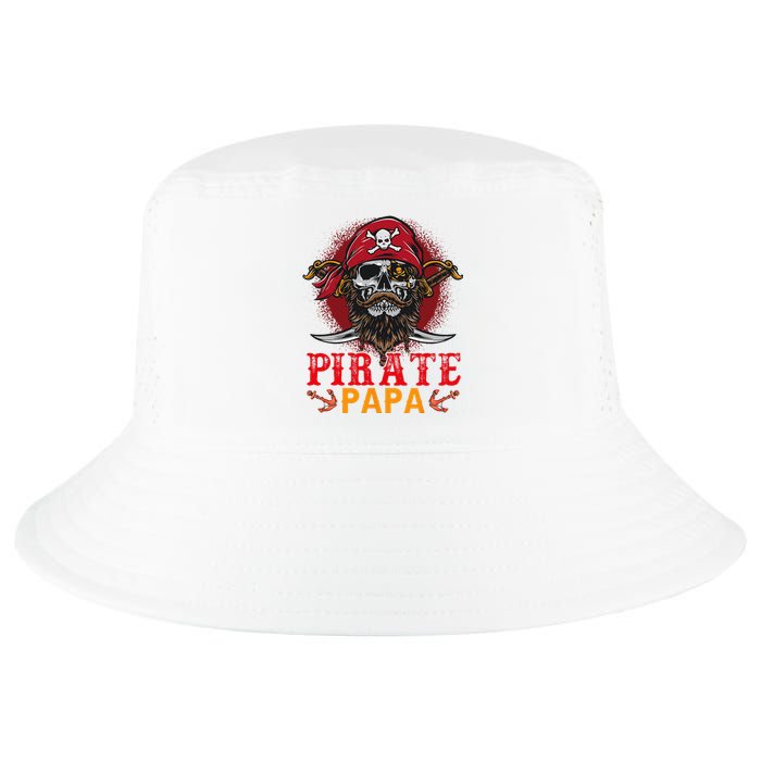 Pirate Papa Halloween Skull Pirate Costume Family Cool Comfort Performance Bucket Hat