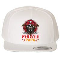 Pirate Papa Halloween Skull Pirate Costume Family Wool Snapback Cap