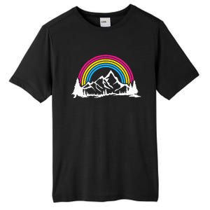 Pan Pride Hiking Camping Backpacking Outdoor Pansexual LGBT Tall Fusion ChromaSoft Performance T-Shirt