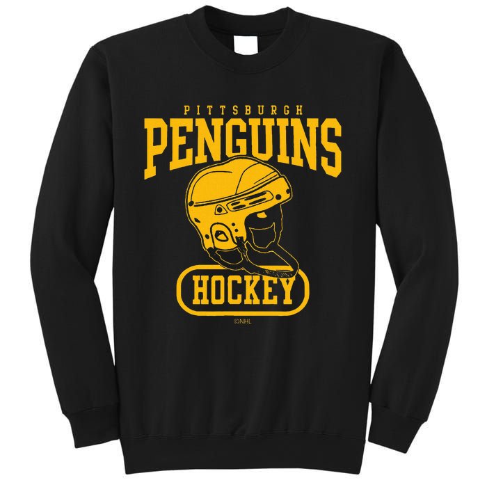 Pittsburgh Penguins Helmet Black Officially Sweatshirt