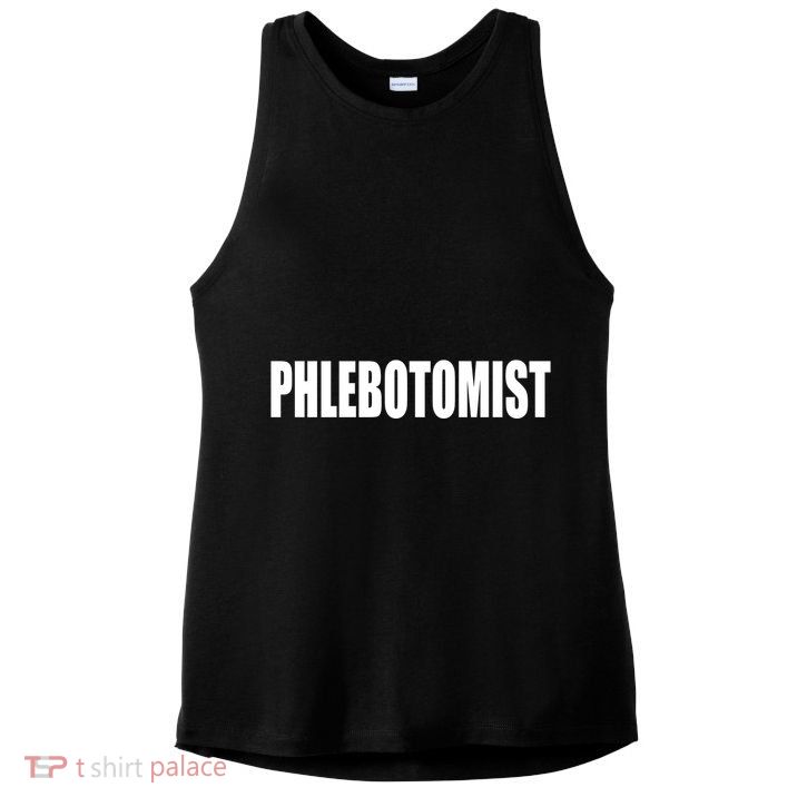 Phlebotomist Ladies PosiCharge Tri-Blend Wicking Tank