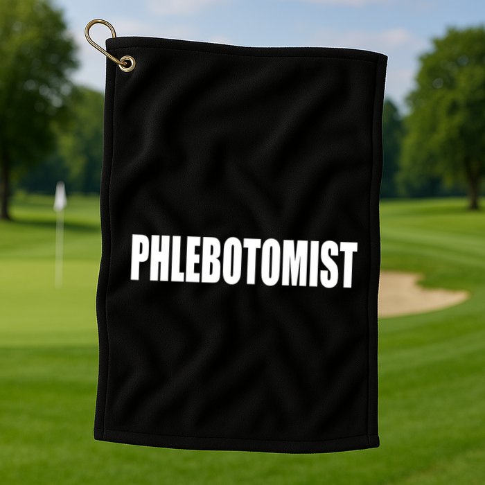 Phlebotomist Golf Towel