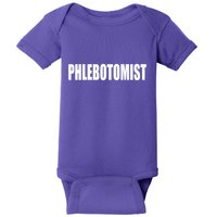 Phlebotomist Baby Bodysuit