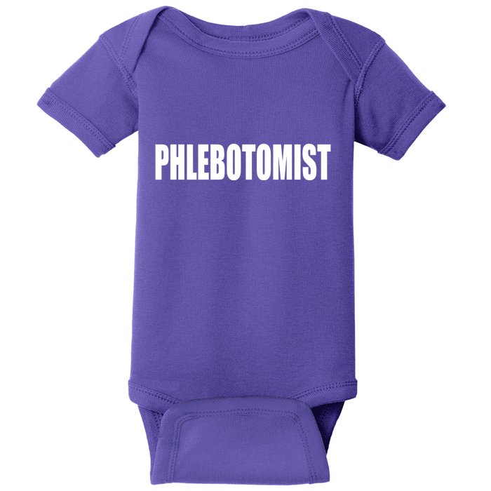 Phlebotomist Baby Bodysuit