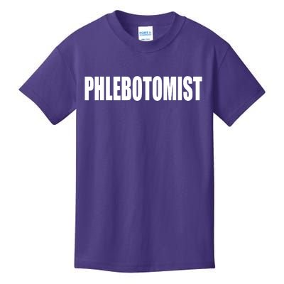 Phlebotomist Kids T-Shirt