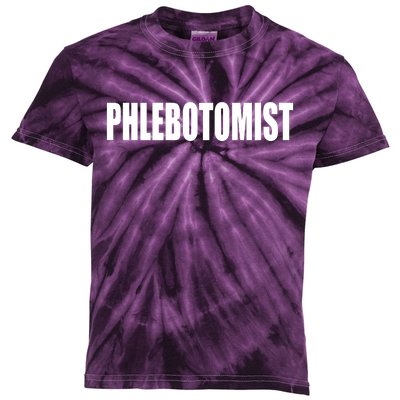 Phlebotomist Kids Tie-Dye T-Shirt