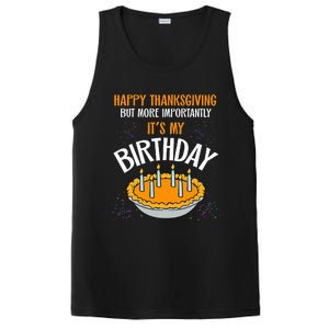  Pumpkin Pie Happy Thanksgiving It's My Birthday PosiCharge Competitor Tank