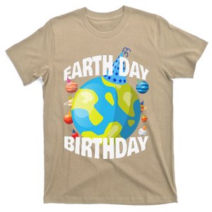 Planet Party Hats April 22 Earth Day Birthday T-Shirt