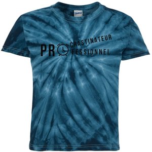 Procrastinateur Professionnel Humour DrôLe Procrastinateur Kids Tie-Dye T-Shirt