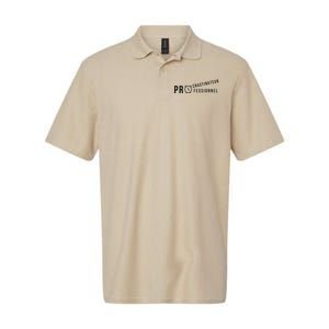 Procrastinateur Professionnel Humour DrôLe Procrastinateur Softstyle Adult Sport Polo