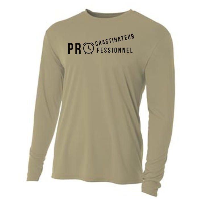 Procrastinateur Professionnel Humour DrôLe Procrastinateur Cooling Performance Long Sleeve Crew