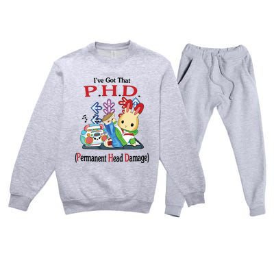 Phd Premium Crewneck Sweatsuit Set