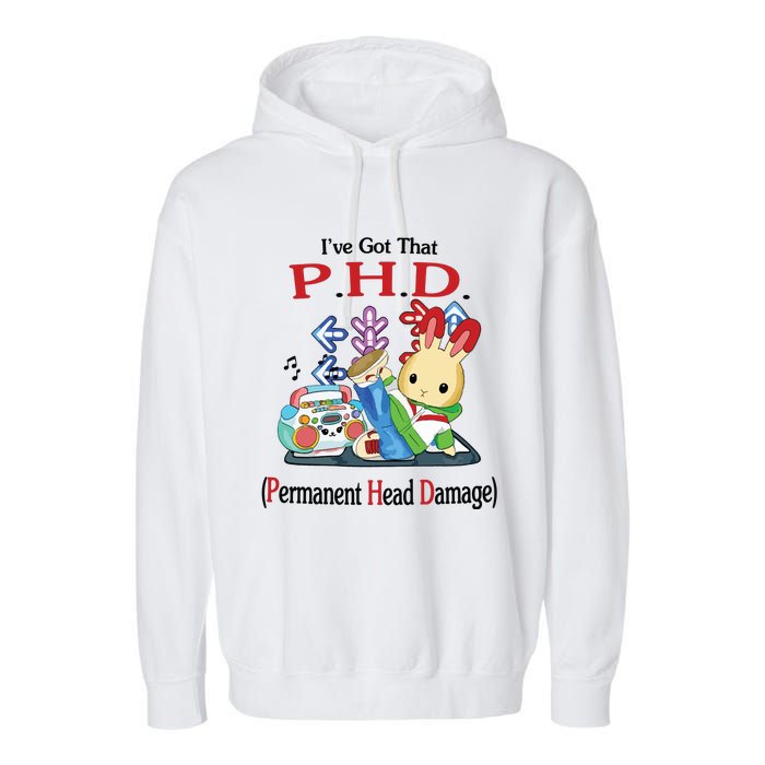 Phd Garment-Dyed Fleece Hoodie