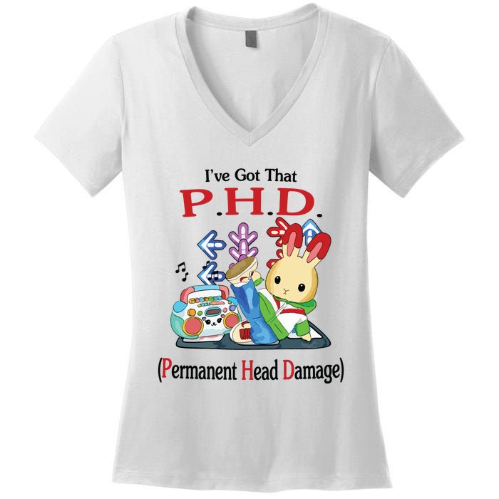 Phd Women's V-Neck T-Shirt