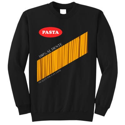 Pasta Package Halloween Costume Sweatshirt