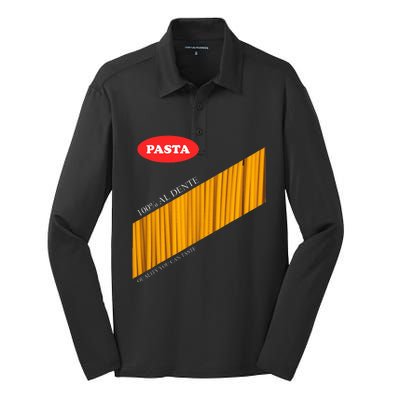 Pasta Package Halloween Costume Silk Touch Performance Long Sleeve Polo