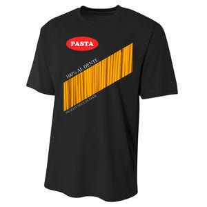 Pasta Package Halloween Costume Performance Sprint T-Shirt