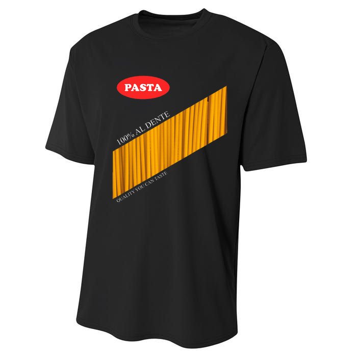 Pasta Package Halloween Costume Performance Sprint T-Shirt