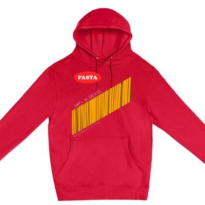 Pasta Package Halloween Costume Premium Pullover Hoodie