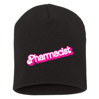 Pharmacist Short Acrylic Beanie