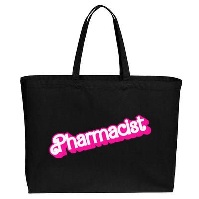 Pharmacist Cotton Canvas Jumbo Tote