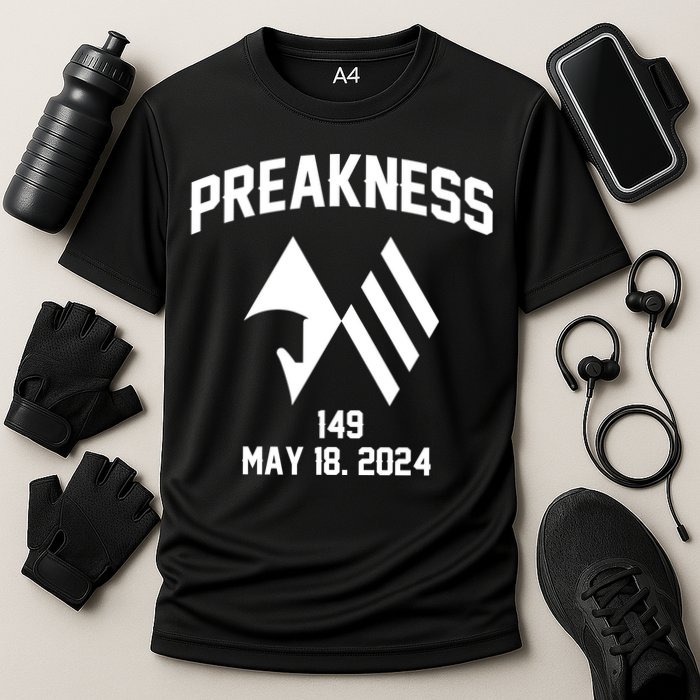 Preakness Perfection: Horse Racing Artistry In Every Design Cooling Performance Crew T-Shirt