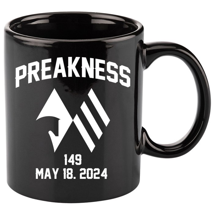 Preakness Perfection: Horse Racing Artistry In Every Design 11oz C Handle Ceramic Mug