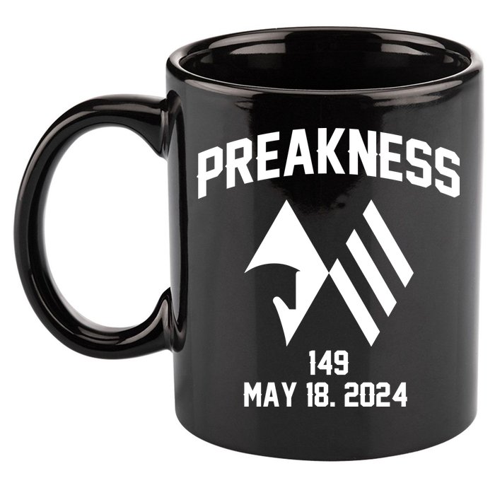 Preakness Perfection: Horse Racing Artistry In Every Design 11oz C Handle Ceramic Mug