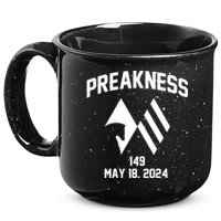 Preakness Perfection: Horse Racing Artistry In Every Design 15oz Campfire Ceramic Mug